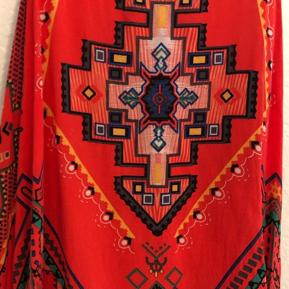 red aztec pattern tank - Picture 2 of 4
